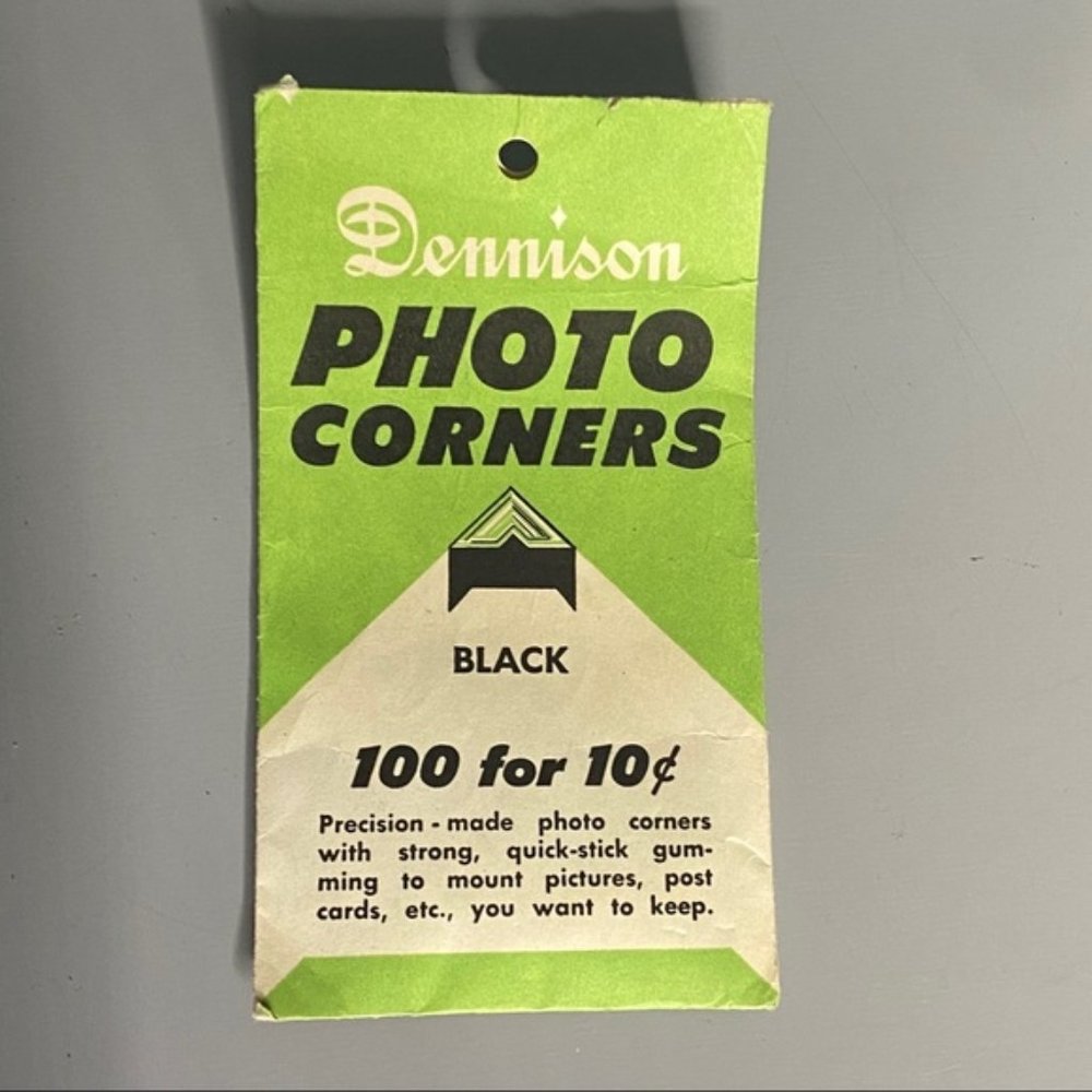 Vintage 1950’s Dennison Photo Corners